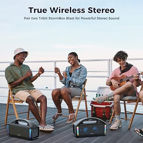 Unleash the Power of Sound with Tribit StormBox Blast: Your Ultimate Wireless Boombox