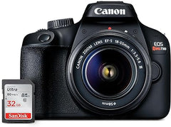 Canon EOS Rebel T100 DSLR Camera with EF-S 18-55mm f/3.5-5.6 III Lens