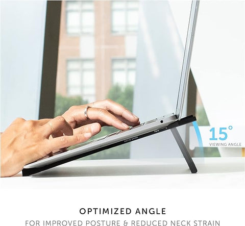 Native Union Fold Laptop Stand – Ultra-Slim Foldable & Portable Laptop Stand – Ergonomic & Optimized Viewing Angle – for 13 to 16 Inch MacBooks & Laptops, 10 to 16 Inch iPads & Tablets