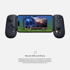 BACKBONE One Mobile Gaming Controller for Android and iPhone 15 Series (USB-C) - 2nd Gen - Turn Your Phone into a Gaming Console - Play Xbox, PlayStation, Call of Duty, Roblox, Genshin Impact & More