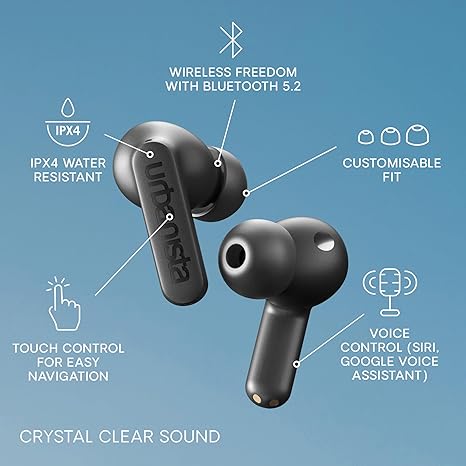 Urbanista Phoenix Solar Powered True Wireless Earphones