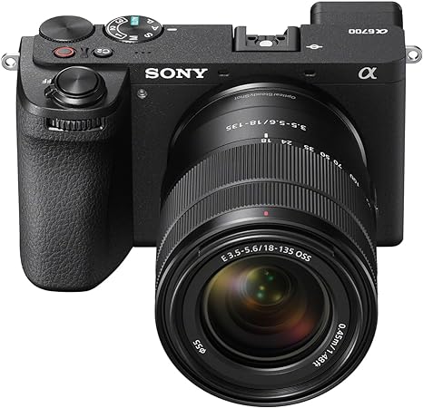 Sony a6700 Kit: 4K Video, AI Focus, Vlog Friendly (18-135mm Lens)