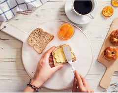 Butter Spreader That Glides Through Cold Butter Effortlessly