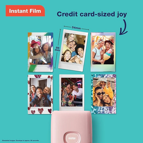 Fujifilm Instax Mini Link 2 Smartphone Printer - Soft Pink