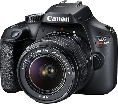 Canon EOS Rebel T100 DSLR Camera with EF-S 18-55mm f/3.5-5.6 III Lens