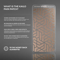 Two Kailo Kits | Microtech Bio-Antenna Relief Patch | Interacts with Electrical Signals in Your Body for Natural Relief | Includes Reusable Waterproof Sweat Proof Replaceable Adhesive | (2 Pack)