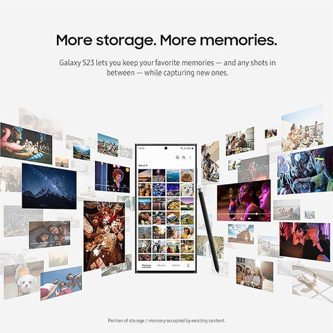 Samsung Galaxy S23 | 50MP Camera (Night Mode) | Long Battery | Unlocked Android | 128GB | US Version (2023) | Phantom Black