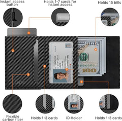 Smart Wallet Card Holder for AirTag – Slim, Secure, and Always Trackable
