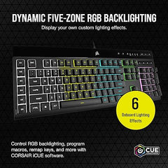 CORSAIR K55 RGB PRO - Dynamic RGB, Macros & More