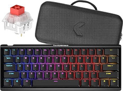 Kinesis Gaming TKO: Limited Edition SF Shock | Pro Gamer Mech Keyboard (Linear Red)