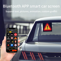 DIY LED Display for Car Rear Window with Phone App Control