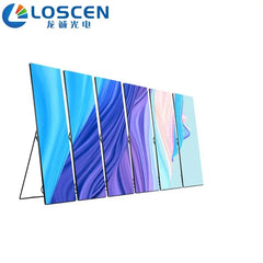 Full Color Video LED Display Stand Poster LED Screen Mirror LED Screen P2 P2.5 P3