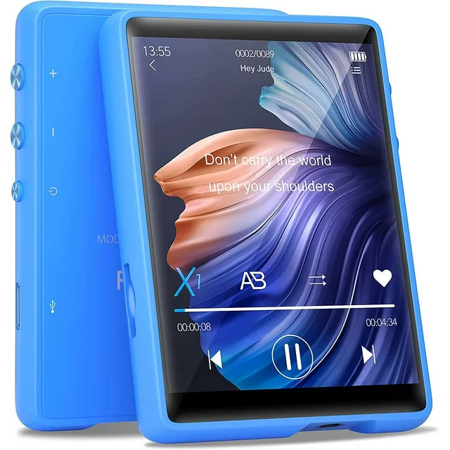 MECHEN M3 Portable MP3 Player: 2.4'' Full Touch, HiFi Sound, Up to 128GB