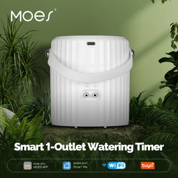 MOES Tuya WiFi Watering Timer pump: Smart Sprinkler System for Effortless Garden Care