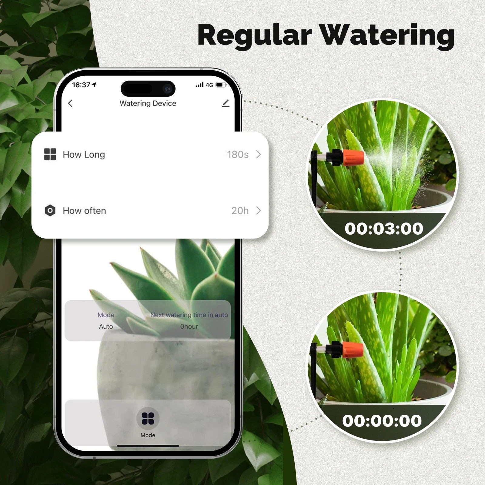 MOES Tuya WiFi Watering Timer pump: Smart Sprinkler System for Effortless Garden Care