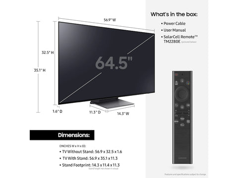 Immerse Yourself in the Future of Entertainment with Samsung S95B Quantum HDR Smart TV