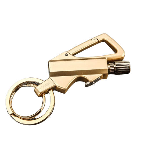 Metal Keychain Wilderness Survival Lighter , Kerosene Lighter Men's Gift Fun Gadget