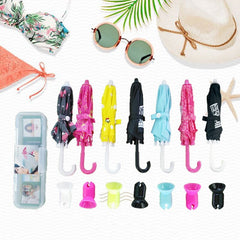 Phone Umbrella Suction Cup Stand Cute Personality Mini Phone Sun Small Umbrella Holder Mobile Umbrella for iPhone