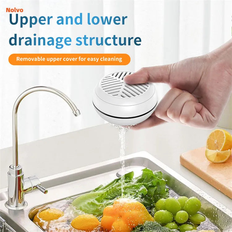 Wireless Fruit And Vegetable Washing Machine Portable Magnetic Charging Vegetable Washer Food Purifier For Cleaning