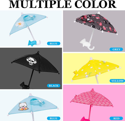 Phone Umbrella Suction Cup Stand Cute Personality Mini Phone Sun Small Umbrella Holder Mobile Umbrella for iPhone