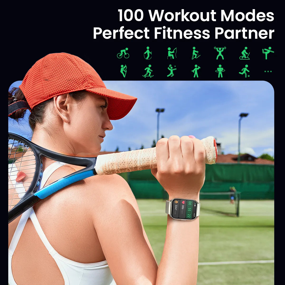 HAYLOU Watch 2 Pro (LS02 Pro) Smart Watch 1.85inch Large Display 100 Workout Modes Smartwatch Heart Rate Blood Oxygen Monitoring
