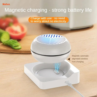 Wireless Fruit And Vegetable Washing Machine Portable Magnetic Charging Vegetable Washer Food Purifier For Cleaning