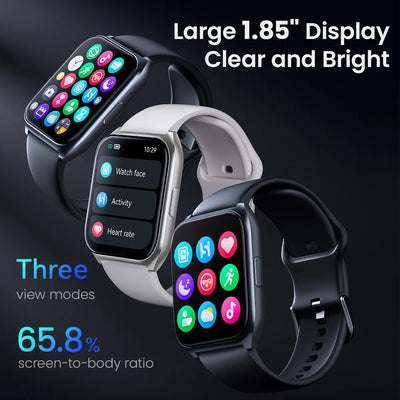 HAYLOU Watch 2 Pro (LS02 Pro) Smart Watch 1.85inch Large Display 100 Workout Modes Smartwatch Heart Rate Blood Oxygen Monitoring