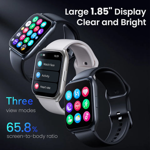 HAYLOU Watch 2 Pro (LS02 Pro) Smart Watch 1.85inch Large Display 100 Workout Modes Smartwatch Heart Rate Blood Oxygen Monitoring