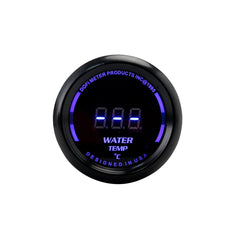 Universal 2" 52mm Car Digital Blue LED PSI Turbo Boost Gauge Meter With Sensor