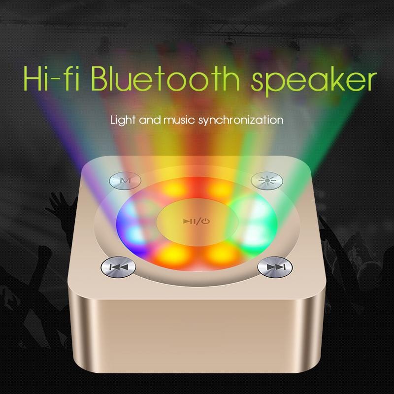 eprolo LED Wireless  Bluetooth Speakers Handsfree With Mic