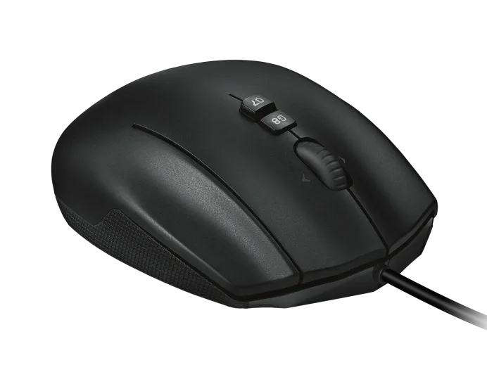 Logitech G600 MMO Gaming Mouse 20 Buttons & LIGHTSYNC RGB Back Button