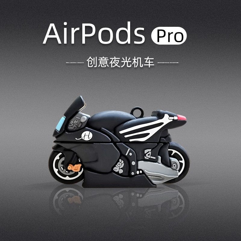Hypersku Black / Airpods MOTORCYCLE AIRPODS PRO CASE