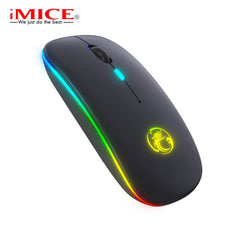 Hypersku IMICE Wireless Mouse, Bluetooth Dual Mode Wireless Mute Mouse