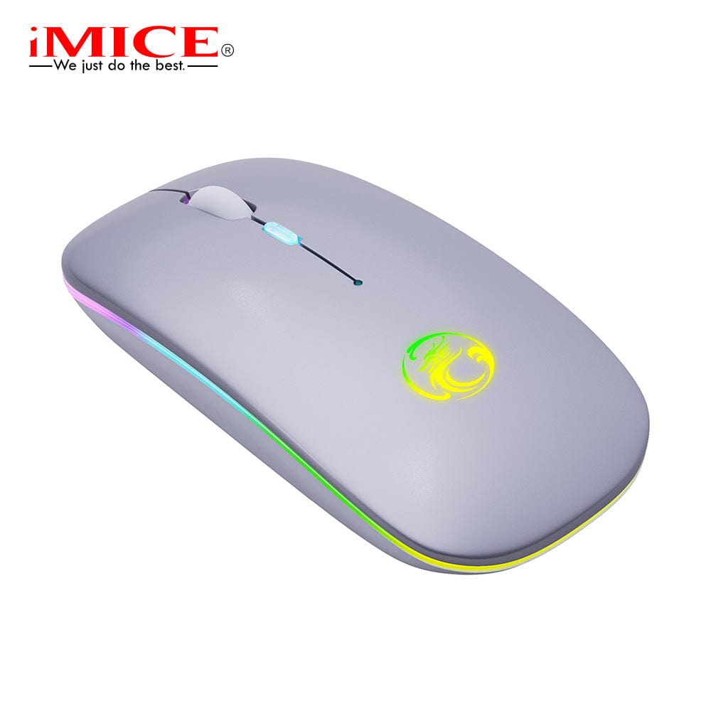 Hypersku IMICE Wireless Mouse, Bluetooth Dual Mode Wireless Mute Mouse