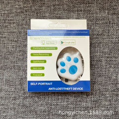 Hypersku Sky Blue Dog paw Bluetooth anti-lost device locator