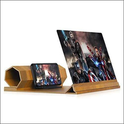 Novarian Creations 3D Phone Screen Magnifier Best 12'' Screen 3D Magnifier for Smartphone