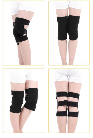 Smart Tech Shopping Accessories Adjustable Pair Tourmaline Self Heating Magnetic Therapy Supportive Knee Pad