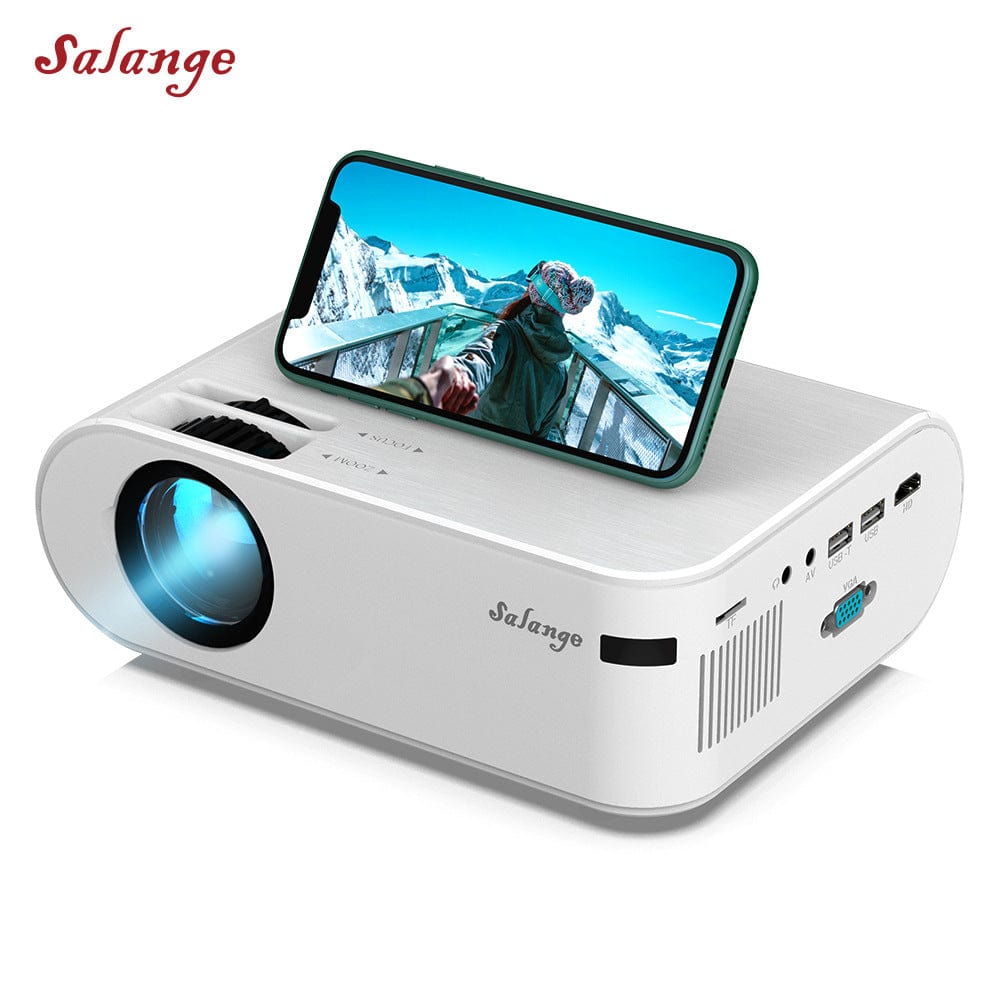 Smart Tech Shopping Best Salange P62 Wireless Mini 720p Portable Projector