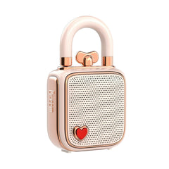 Smart Tech Shopping bluetooth speakers Pink Cute Retro LoveLock: Portable 5W Bluetooth Speaker - Perfect Gift for Girls