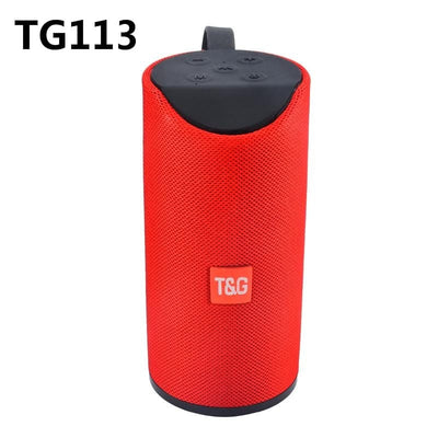 Smart Tech Shopping China / TG113 Red Water proof Portable Bluetooth Speaker