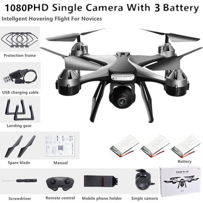 Smart Tech Shopping Drone 1080P single 3B / China Remote Control Drone Helicopter With 4K HD Professional Dual Camera