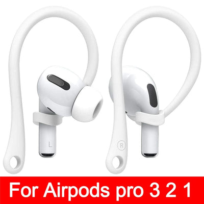 Smart Tech Shopping earpods Sports Silicone Ear Hooks for Apple AirPods: Anti-Fall Accessories for AirPods Pro, 2, and 3