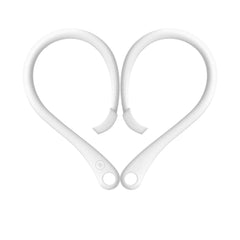 Smart Tech Shopping earpods White Sports Silicone Ear Hooks for Apple AirPods: Anti-Fall Accessories for AirPods Pro, 2, and 3