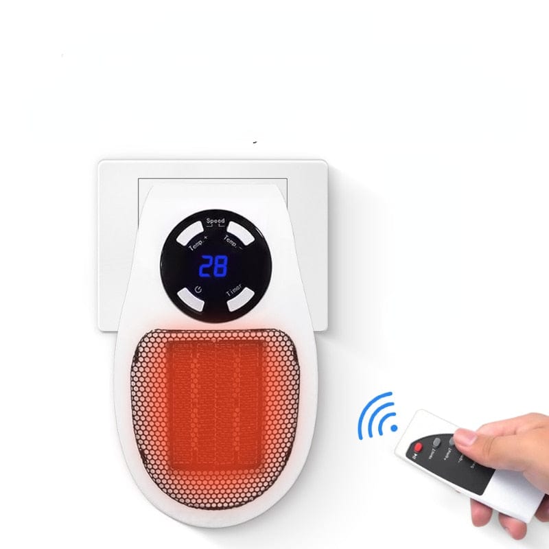 Smart Tech Shopping electric heater With Remote / US Stay Warm and Cozy with the Portable Electric Heater - Remote Controlled and Adjustable for Any Room