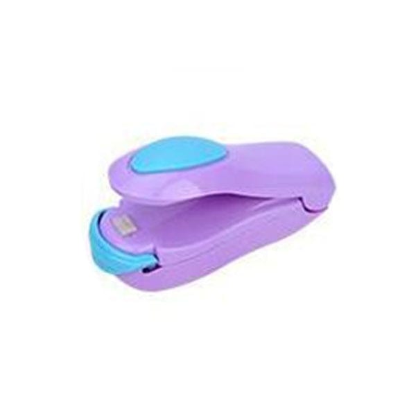 Smart Tech Shopping H274 purple Mini Heat Sealing Machine, Handheld Electric Heating Snack Sealing Machine