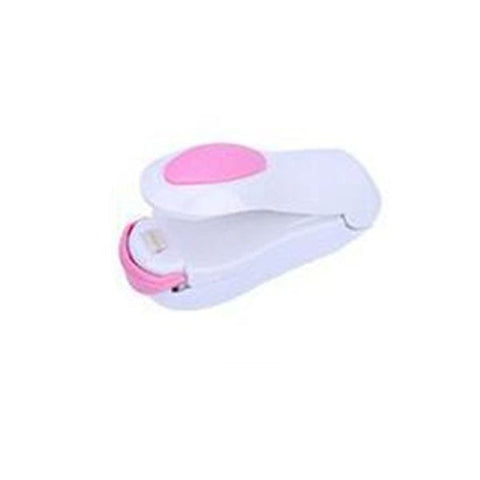 Smart Tech Shopping H274 white Mini Heat Sealing Machine, Handheld Electric Heating Snack Sealing Machine