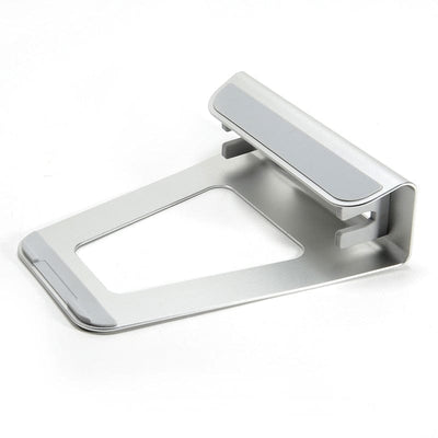 Smart Tech Shopping Laptop Accessories 2 In 1 Function Aluminum Alloy Firm Bracket Vertical Base Cooling Stand for MacBook