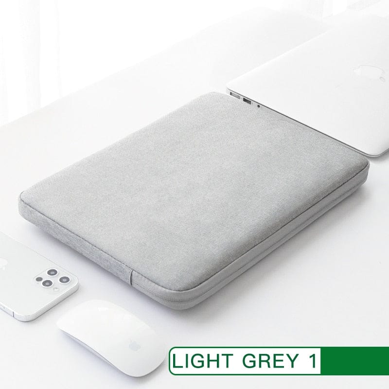 Smart Tech Shopping Laptop Accessories LIGHT GREY / 12 13.3inch Laptop Carrying Sleeve For Macbook Air Pro 13.3 Huawei Xiaomi HP lenovo