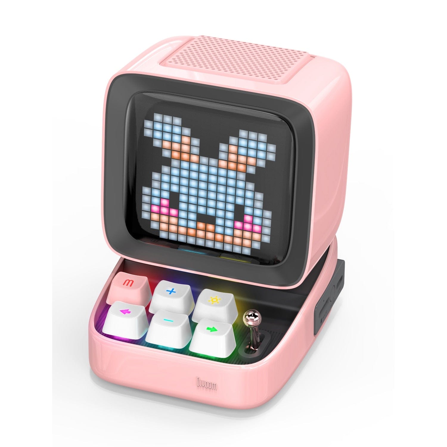 Smart Tech Shopping LED display Pink / Speaker Ditoo: Retro Pixel Art Bluetooth Speaker with DIY LED Display - Gift and Home Decor
