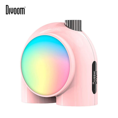 Smart Tech Shopping LED Lamp Divoom Planet-9: Programmable RGB Mood Lamp with Music Control